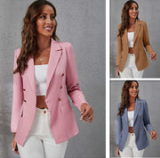 Temperament European And American Women's Slim Fit Small Suits