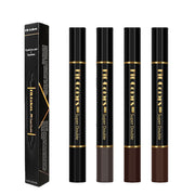 Double Head Four Claw Water Eyebrow Pencil Waterproof And Sweat Resistant