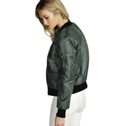 Solid color short style vertical collar leisure zipper jacket jacket jacket jacket jacket