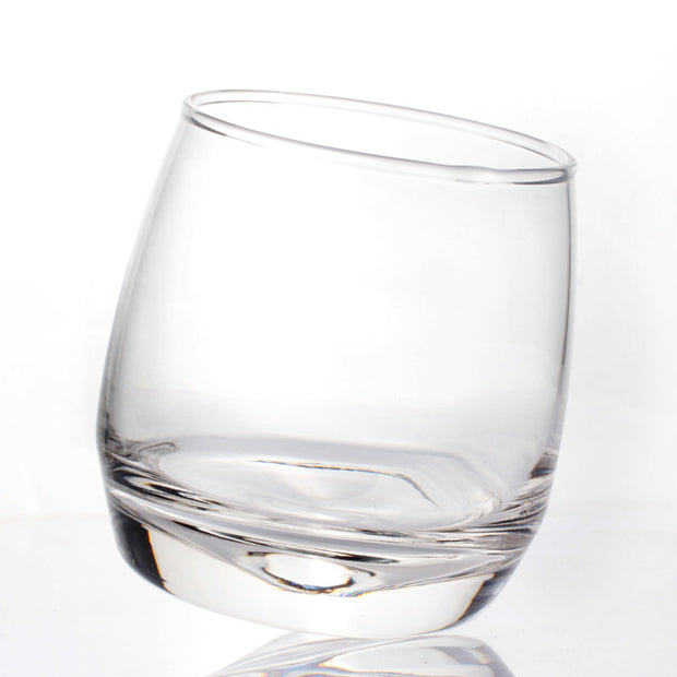 Lead-free tumbler glass cup