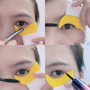 Eyelash Eyeliner Model Eye Mascara Comb Stencil Model Beginner Eye Makeup Applicator Guide