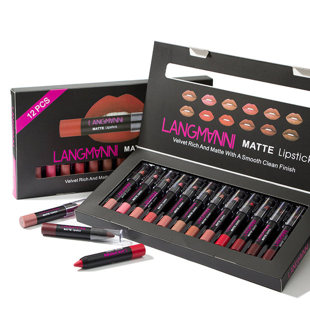 12 lipstick sets