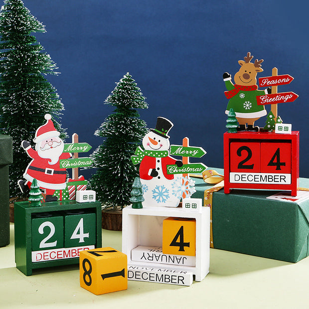 Christmas Calendar Merry Christmas Decorations  New Year Gifts