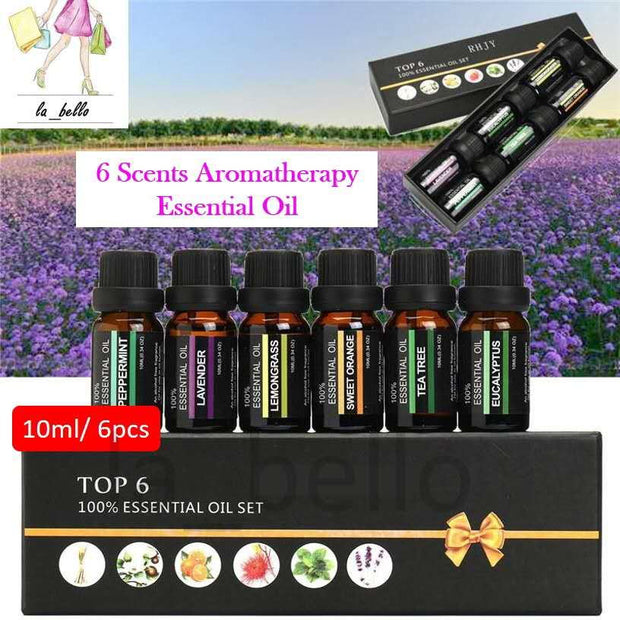 Essential oil massage aromatherapy
