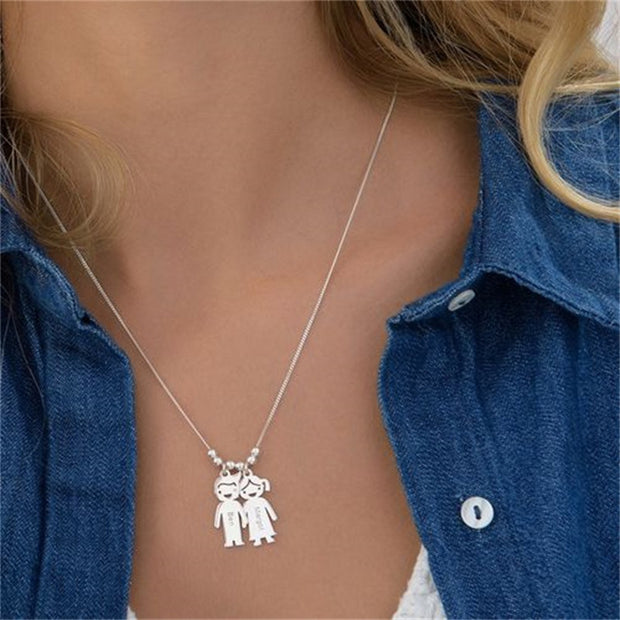 Lovers Series Gingerbread Villain Necklace Interesting Personality