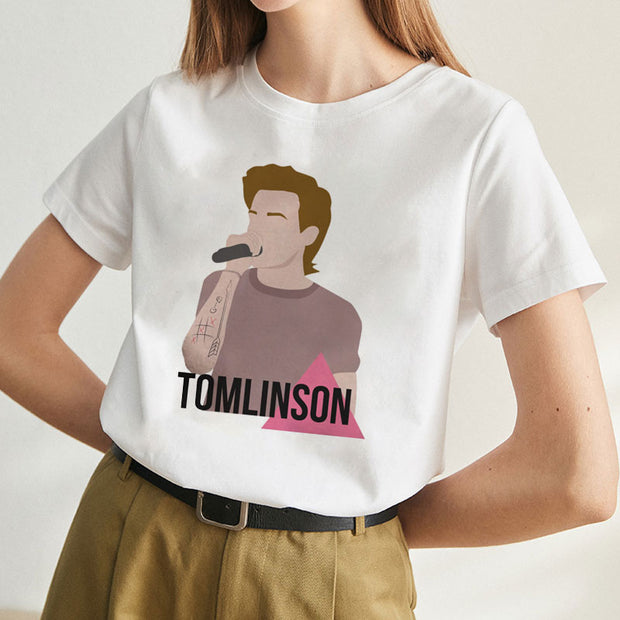 Louis Tomlinson One Direction Women TShirt
