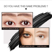 O.TWO.O Super Lashes Mascara Waterproof Silk Fiber Mascara Black Long Curling Eyelash Extensions Sexy Eyes Makeup Cosmetics