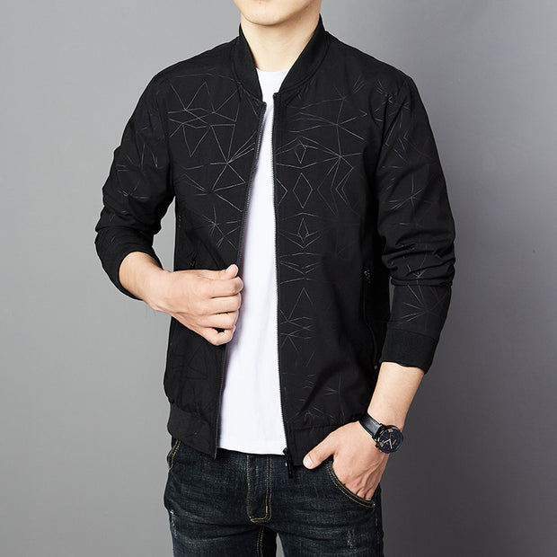 Men's Casual Jackets Men's Stand Up Collar Jackets