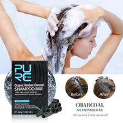 Hand-Extracted Soap Shampoo Bamboo Charcoal Shampoo Soap