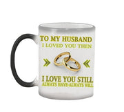 Wedding Anniversary Gift Mug Color Changing Mug
