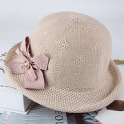 Women'S Hats Korean Version Of The Fashion Alice Along The Flower Knitted Women'S Hats Sun Hats