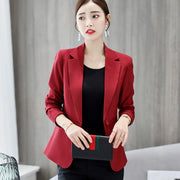 Spring New Korean Version Of Thin Business Jacket Suits Casual Ladies All-match Slim Suits