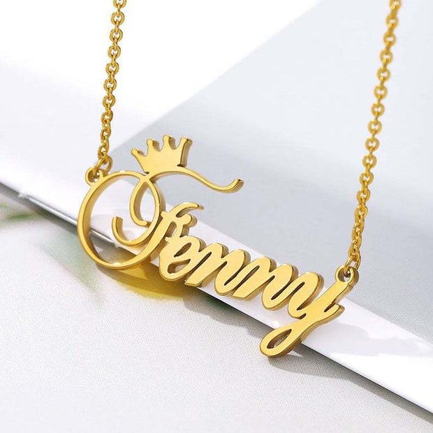 Personalized Custom Name Chain, English Letter Fashion Necklace