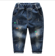 Boys jeans new spring and autumn style Korean style trend