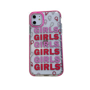 Girl  Case All-inclusive Soft Case Transparent Protective Case Applicable