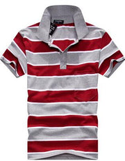 Stripe Men Polo Shirt