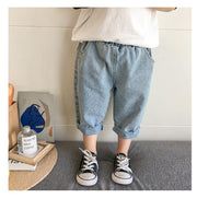 Children's cropped jeans