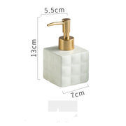 Ceramic Hand Sanitizer Separate Bottle Shampoo Body Wash Conditioner Lotion