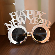 New Year's Eve glasses party funny glasses