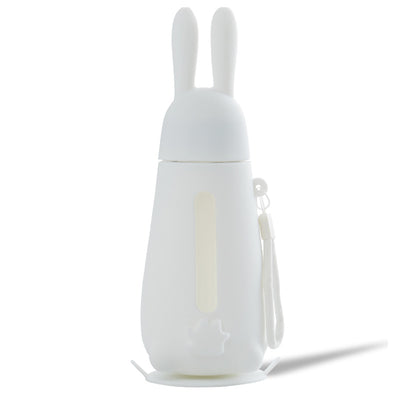 Student Lovers Glass Rabbit Tumbler Water Cup