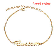 Personalized Creative Stainless Steel Custom Cut Name Bracelet