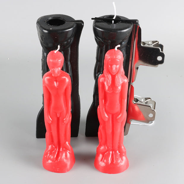 Candle mold person shape candle mold man woman