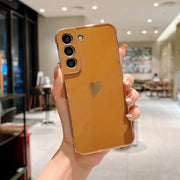 Suitable For Electroplating Love Phone Case