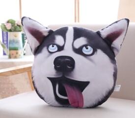 Manufacturers selling God annoying dog 3D creative head pillow cushion Ha J Chiesa Moyer dog wholesale custom hand warmer