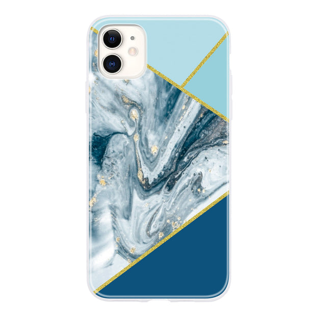 Marble phone case protective case