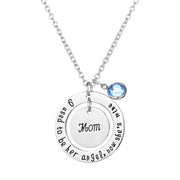 Mom Dad Necklaces & Pendant For Father 's Mother's Day