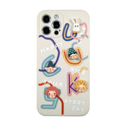 Suitable For 3D Head Doll Mobile Phone Case