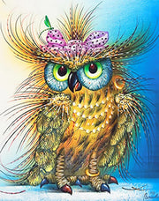 Home Decoration Owl Theme Diamond Painting