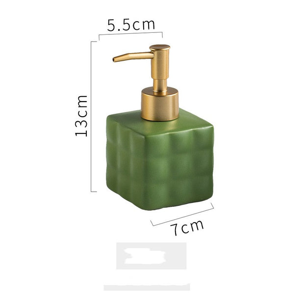 Ceramic Hand Sanitizer Separate Bottle Shampoo Body Wash Conditioner Lotion