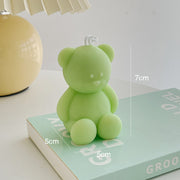 Birthday Bear Candle Ornament Cute Styling Aromatherapy Candle