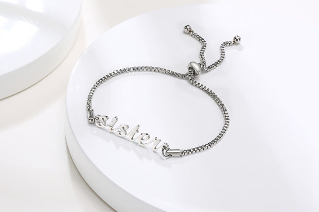 Personalized Custom Name Ladies Bracelet