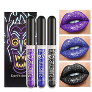Three Sets Of Halloween Diamond Lip Gloss
