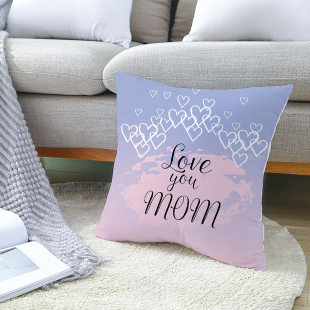 Mother's Day Gift Peach Skin Pillowcase