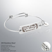 Custom activity stainless steel bracelet