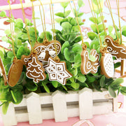 Gingerbread Snowflake Animal Crafts Pendant
