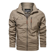 New Style Plus Size Jacket Men's Outdoor Hooded Jackets Men's Jackets