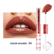 16-color Double-headed  Lacquer Lip Gloss Moisturizing