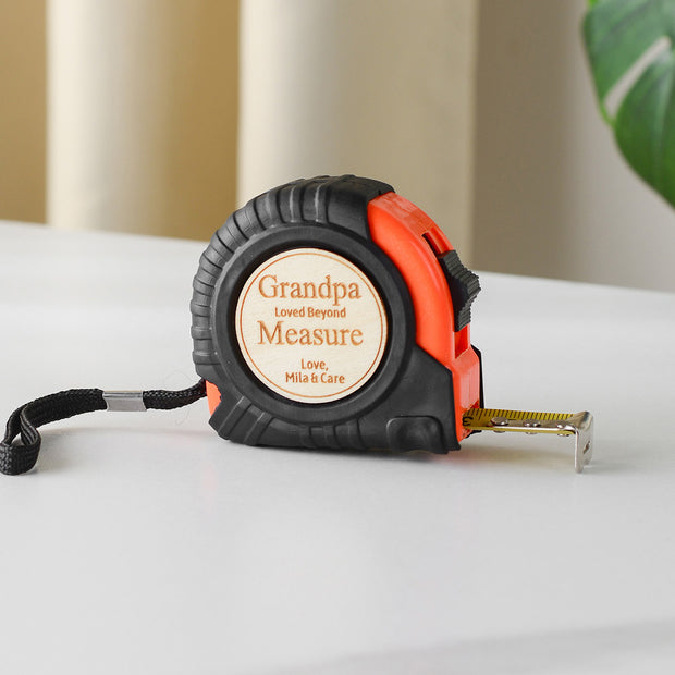 Men's Custom Name Personalized Father's Day Tape Measure