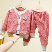 Two-piece Cardigan Jackets For Boys And Girls