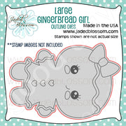 Gingerbread Girl Gnome Accessories Decorative Cutting Die