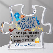 Acrylic Transparent Puzzle Three-dimensional Father's Day Gift