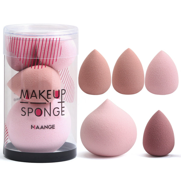 Set Of Powder Puff Dry Wet Face Puff Makeup Egg