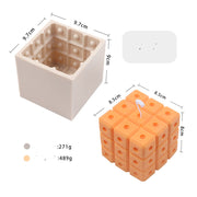 New Silicone Square Dice Candle Mold Aromatherapy Candle