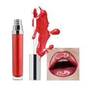 Pearl Lip Gloss Clear Lip Oil Logo-free Round Tube Lip Gloss