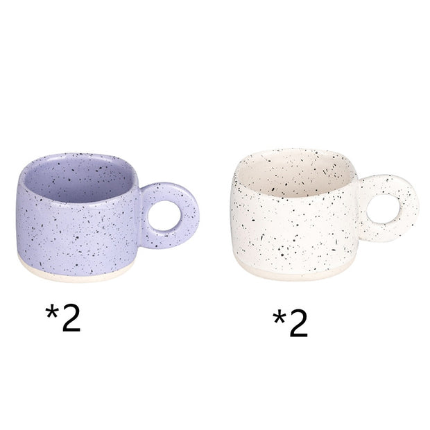 Candy Color 280ml Ceramic Mug with Handle
