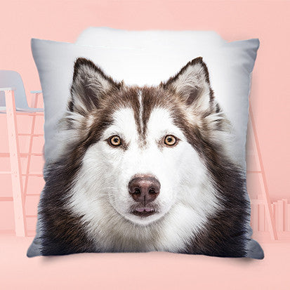 Husky pillow custom funny pillowcase